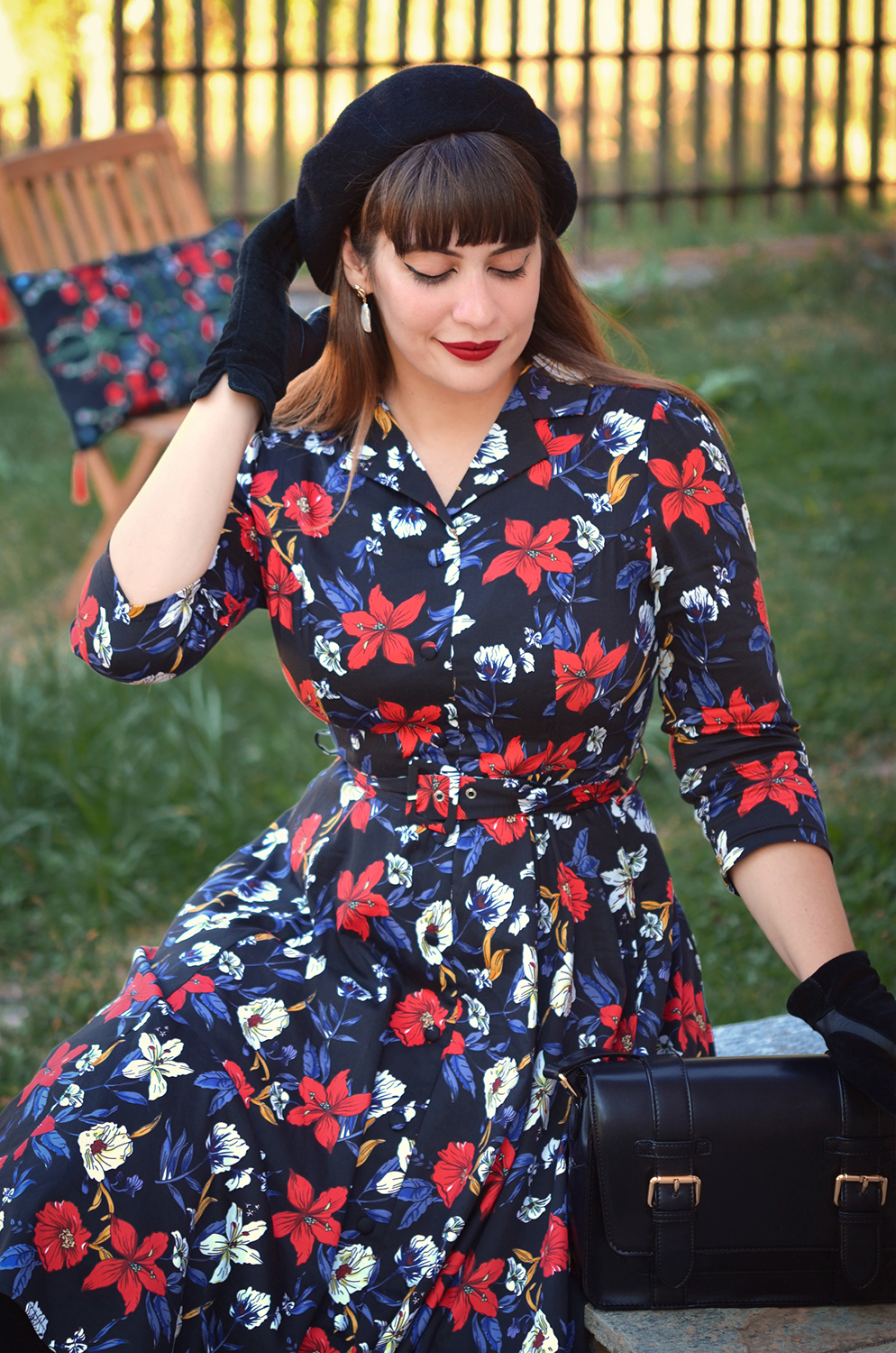 Milly Floral Swing Dress